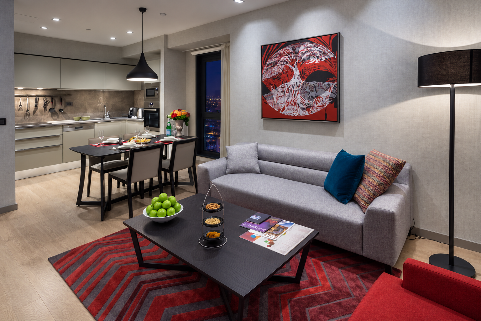 2 Yatak Odalı Süitler — Executive veya Premier · 65 m²